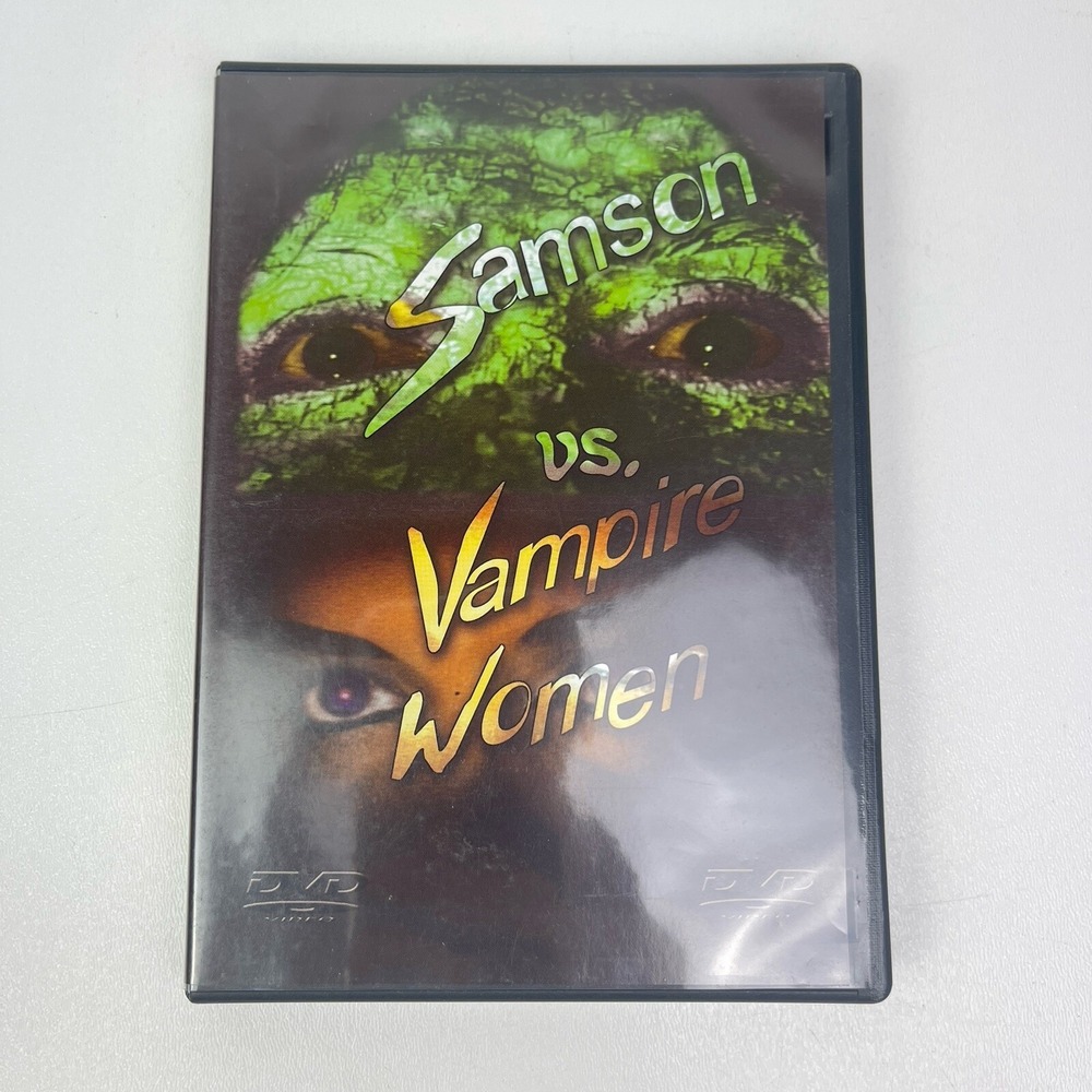 Samson Vs The Vampire Women DVD Classic Mexican Horror Spanish